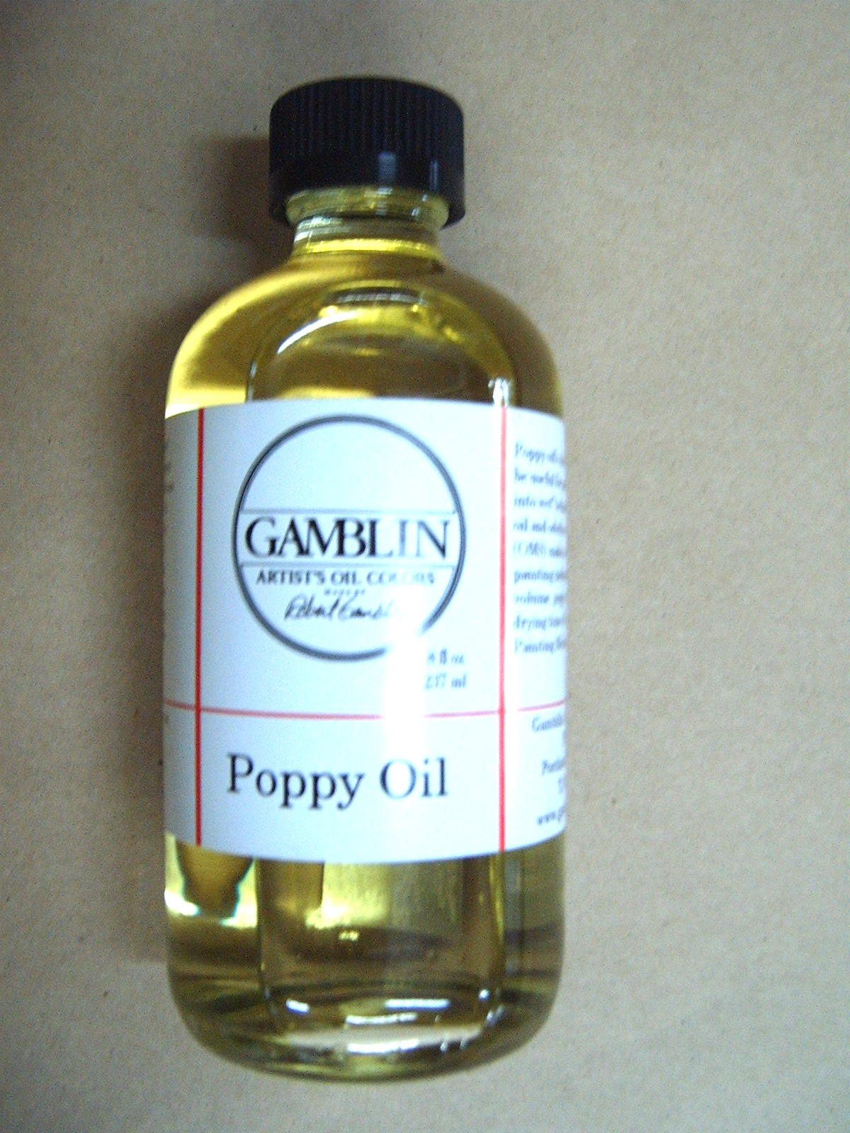 Gamblin Poppy Oil